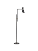 Beliani Stehleuchte MELAWI in Schwarz/Gold - (W) 57 x (H) 155 x (L) 30 cm