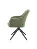 DUBI Möbel 2er-Set: Drehstuhl Mika-Nils in Grün - (B)60 x (H)87 x  (T)65 cm