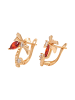 faina Earrings in Rose Gold