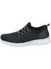 rieker Sneakers Low, Slipper in schwarz-blei/schwarz/schwarz