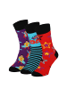 Yuhu Herren Socken Best Dad Super Dad 3er Pack Vatertag Geschenkbox in Rot
