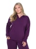 MIAMODA Sweatshirt in pflaume