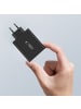 TechProtect NC100W GaN Ladegerät 3x—USB-C PD + USB-A QC