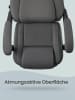 SONGMICS HOME Gaming-Stuhl Cathy in Grau - (B)70 x (H)129) x (T)70 cm