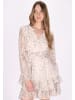 DreiMaster Vintage Damen Dress in Hell Braun