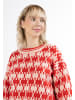 myMo Damen Strickpullover in Rot