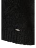 More & More kurzer Bouclé-Pullunder in black