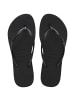 Havaianas Slim-Flatform-Zehenstegsandale Schwarz