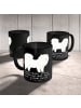 Mr. & Mrs. Panda Mug Menschojede Herz mit Spruch in Schwarz