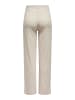 ONLY Hose Wide Leg elastische Taille Regular Fit in Beige