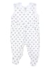 TupTam Baby Mädchen Strampler mit Fuß 3er Pack in rosa/grau