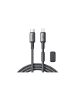 Wisam Joyroom 30W Schnell-Ladekabel USB-C Lightning Kabel, 1,2m grau