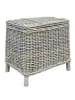 AltoBelli Truhe AURORA Rattan mit Deckel 52x38 cm
