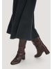 Hessnatur Strick Rock Midi in schwarz