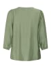 Kaffe Langarm-Bluse KAlui in Sea Spray CC