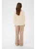 Cream Langarm-Bluse CROma Loose fit in Whisper White