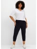 sheego 7/8-Hose in tiefblau