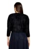 Vera Mont Strickbolero mit Struktur in Schwarz