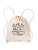 Mr. & Mrs. Panda Gymtasche Es gibt so viele... mit Spruch in Creme