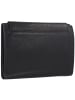 mano Don Simon Geldbörse Leder 14 cm schwarz