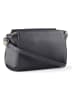 Lazarotti Bologna Leather Umhängetasche Leder 20 cm in grey