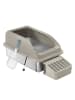 Feandrea Katzentoilette Boxal in Kaffeebraun - (B)62 x (H)30 x (T)42 cm