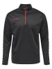 Hummel Hummel Halbreißverschluss Sweatshirt Hmlauthentic Herren in ASPHALT