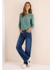 Cecil Pullover in jewel green melange