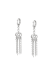 faina Women Earrings in Silver White