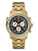 Swiss Alpine Military by Grovana Chronograph für Herren in gold