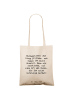 Mr. & Mrs. Panda Tragetasche Spruch Mathematiker Magie mit Spruch in Creme