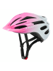 Cratoni Fahrradhelm Pacer Jr in pink/weiß matt