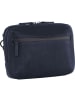 Leonhard Heyden Den Haag Gürteltasche Leder 22 cm blau