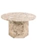 ebuy24 Couchtisch Naxos Braun 80 x 80 cm
