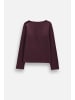 Coccodrillo Langarmshirt in dunkelrot