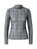 Oui Langarmshirt in dk blue camel