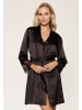 Linga Dore Kimono in Schwarz