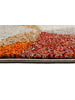 Esprit home Teppich "Modernina" in Rot/Orange/Silber