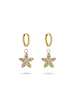 Tamaris Creolen The new Glitter Flower in gold
