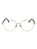 Max Mara Damen Optische Fassungen Rund Gold