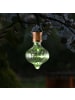 MARELIDA LED Solar Glühbirne orient H: 11,7cm in grün