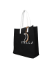 Stella McCartney Schwarz Stoff Schulter Tasche