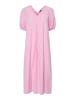Pieces Maxikleid in Pink Tulle