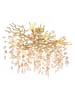 Globo lighting Deckenleuchte "QUEENA" in gold