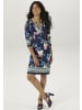Aniston SELECTED Jerseykleid in marine-hellblau-natur-apricot-camel-kiwigrün-lachs