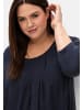sheego Blusenshirt in tiefblau