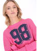 myMo Women Sweater in pink navy