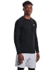 Under Armour Longsleeve "ColdGear Fitted Crew" in Schwarz