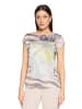 Betty Barclay Blusenshirt mit Aufdruck in Beige/Grau