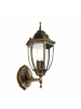 Licht-Erlebnisse Außen Wandlampe (B)16.5 x (H)33.5 cm in Schwarz Kupfer